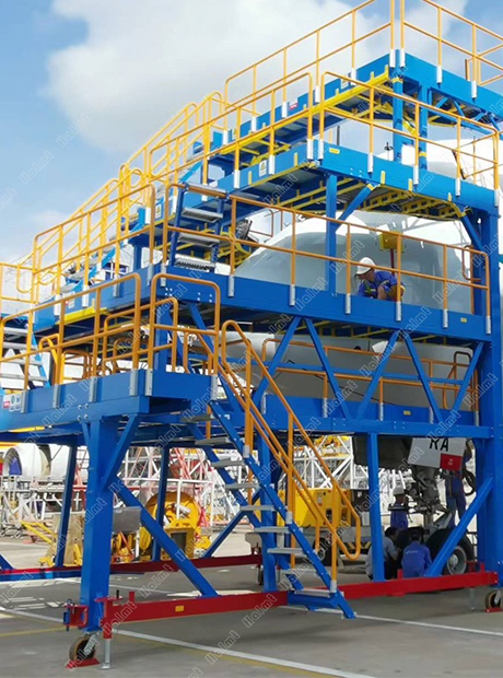 飛機機頭工作平臺