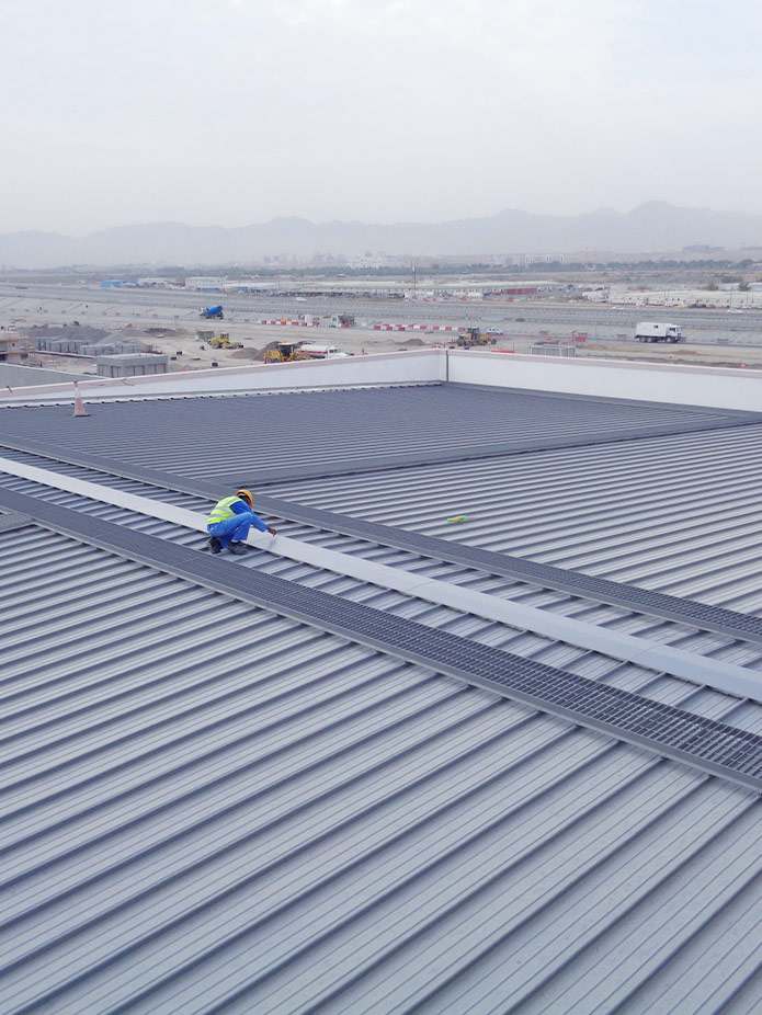 Aluminum Roof Walkway